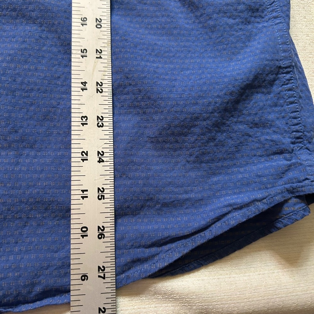 Mountain Khakis Classic Fit Shirt Mens XL Blue Short Sleeve Outdoor Hiking - Picture 6 of 6